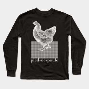 Pied-de-Poule N Long Sleeve T-Shirt